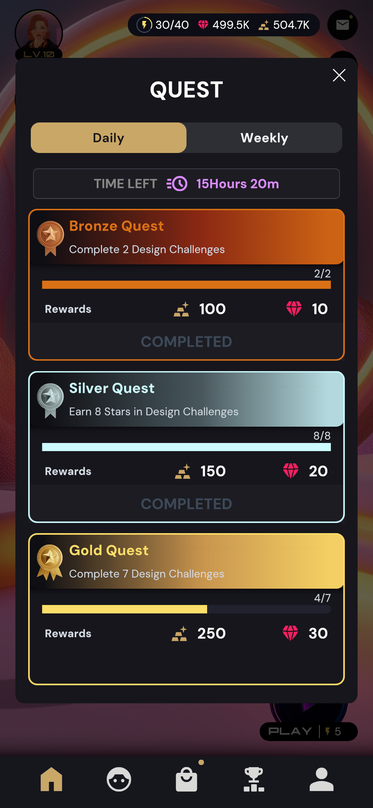 Daily Quests